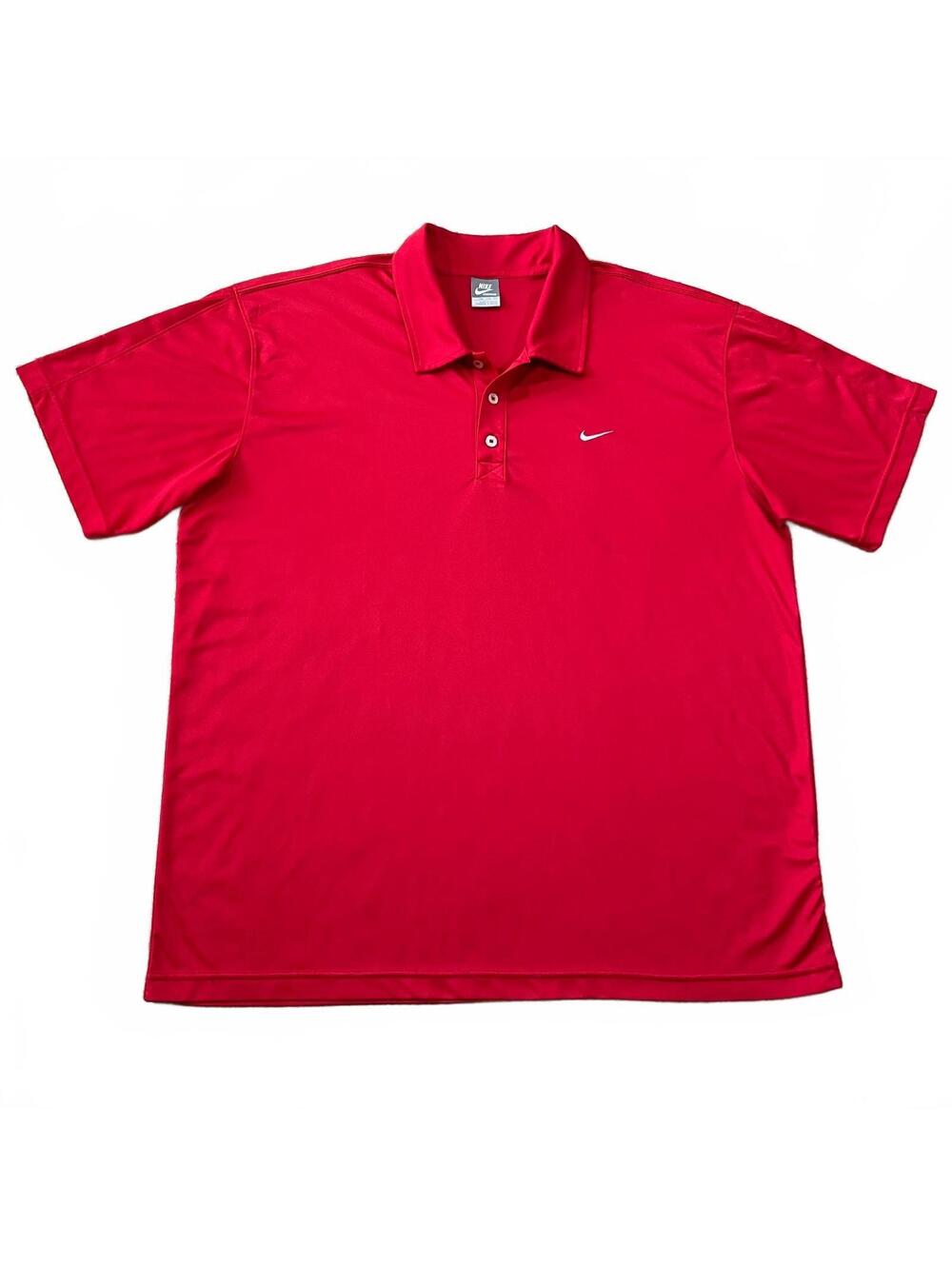 Nike Sportswear Men’s Red Golf Performance Polo Shirt Size 2XL